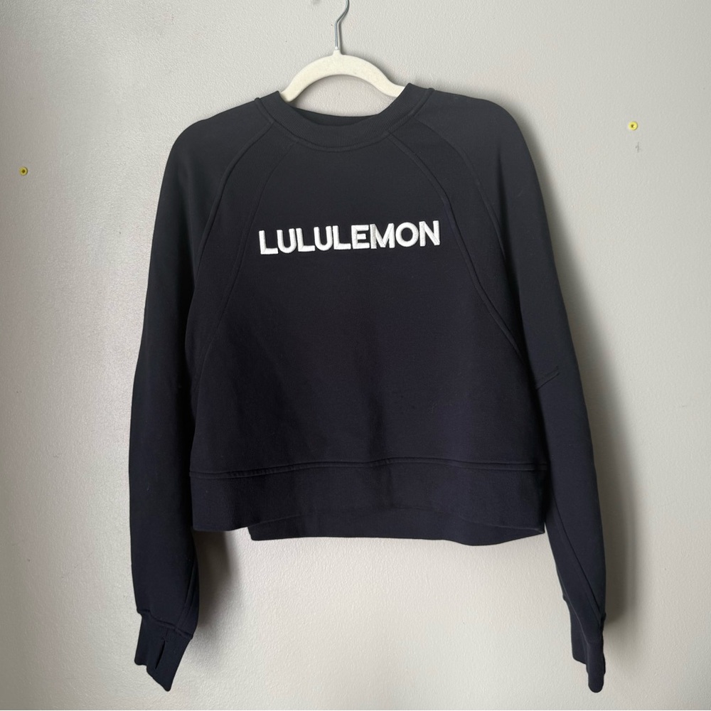 lululemon athletica Black Sweatshirt